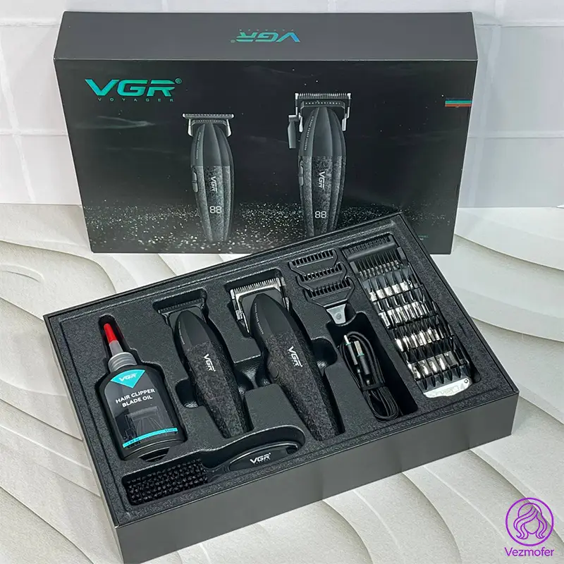 ست ماشین اصلاح وی جی آر مدل VGR V-640
