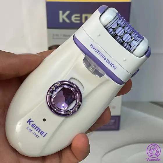 اپیلاتور 3 کاره بانوان کیمی مدل Kemei KM-1981