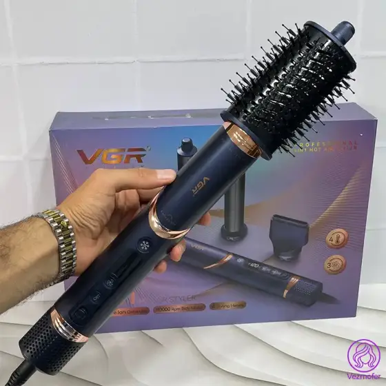 سشوار حرفه ای 4 در 1 وی جی آر مدل VGR V-474