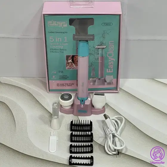 شیور اصلاح صورت و بدن زنانه دی اس پی مدل DSP-70602