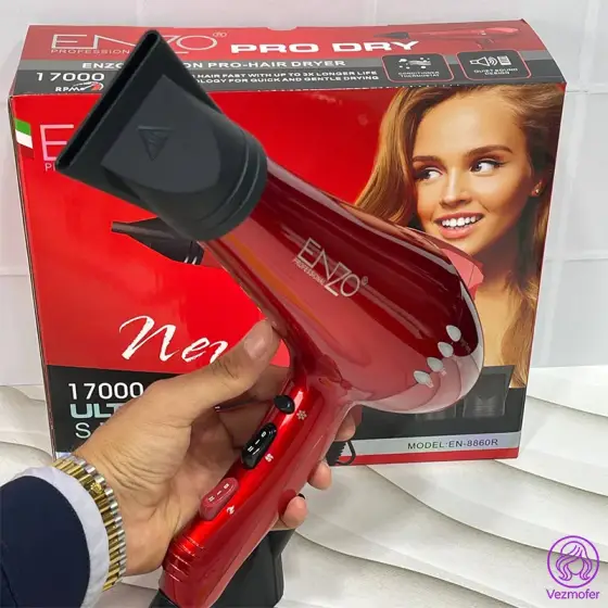سشوار حرفه ای انزو مدل ENZO EN-8860R