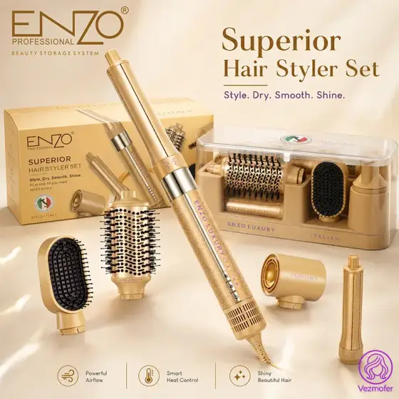 سشوار 5 کاره انزو پروفیشینال مدل ENZO EN-6203-1