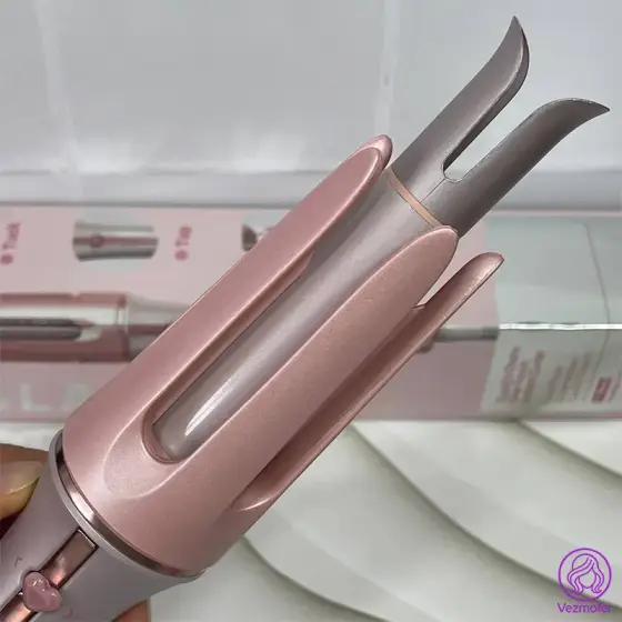 دستگاه کرلی مو صورتی شیگلم سایز 25