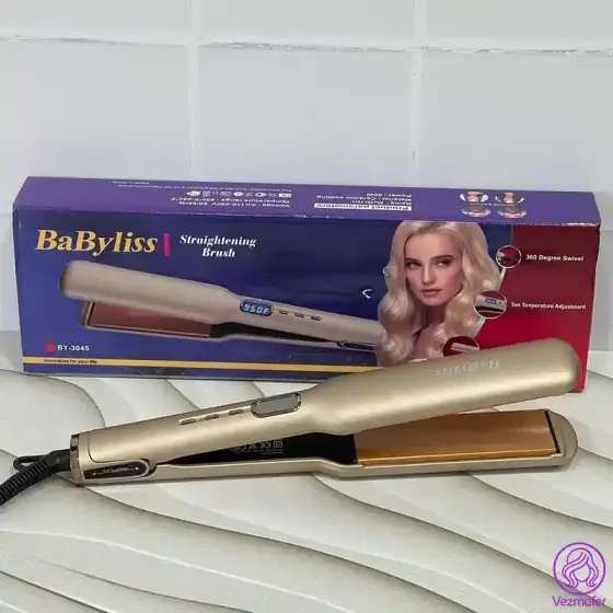 اتو مو صفحه سرامیکی بابلیس مدل Babyliss BY-3045